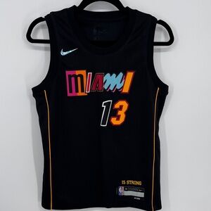 Boys Nike Bam Adebayo Miami Heat Mixtape Jersey